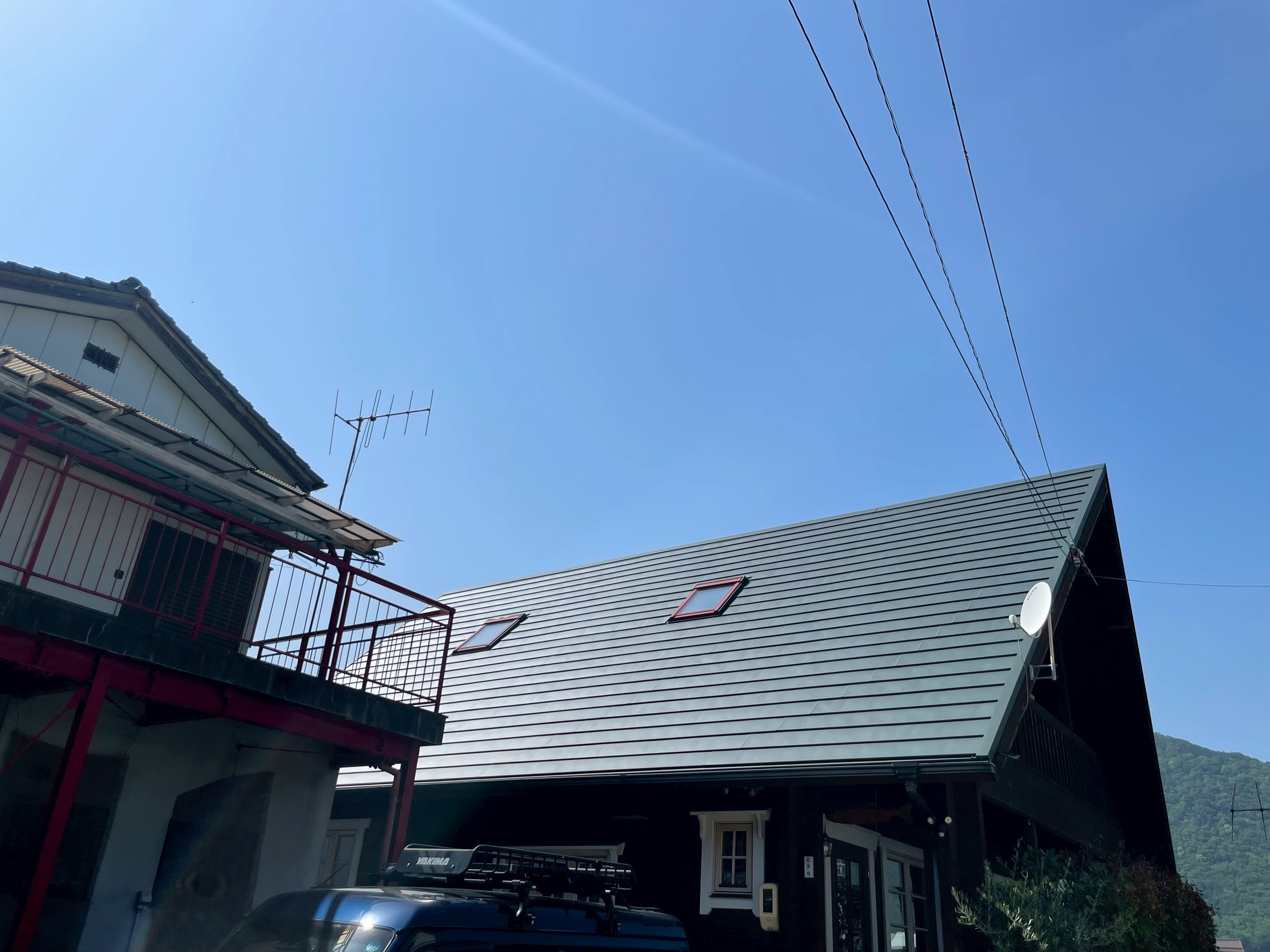 三好市井川町　屋根カバー工法