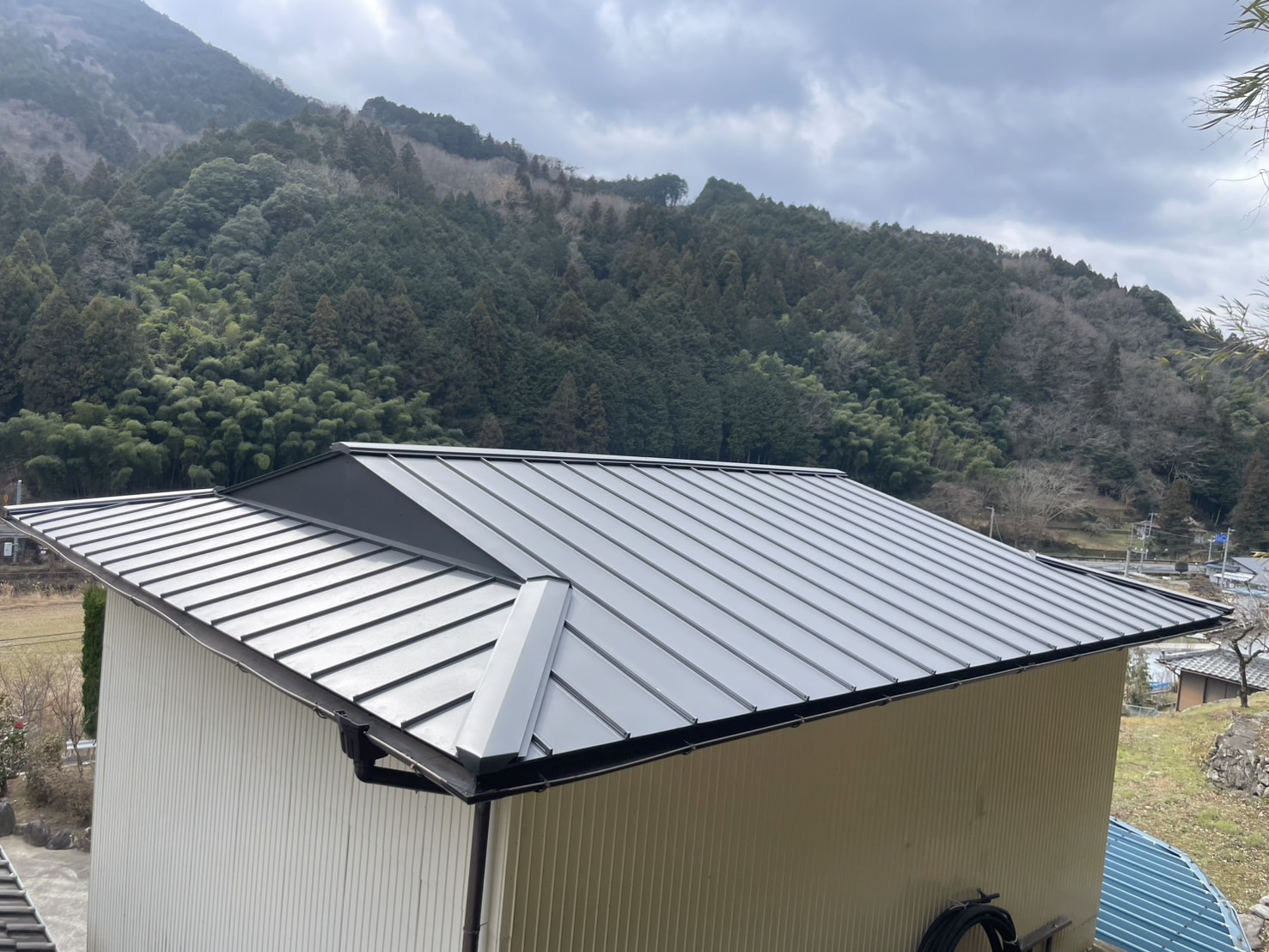 三好市池田町　屋根葺き替え